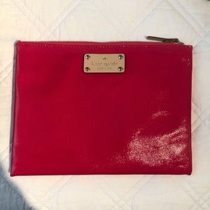 Kate spade pink clutch